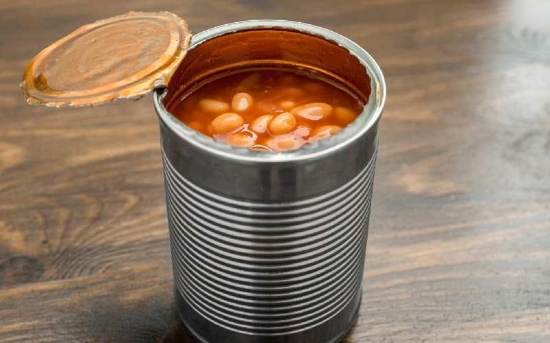 خرید و قیمت کنسرو خوراک لوبیا چیتی + فروش عمده